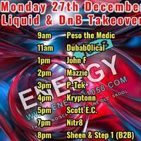 Liquid Drum &amp; Bass - DJ Kryptonn - energy1058.com 27th December 2021 by djkryptonn