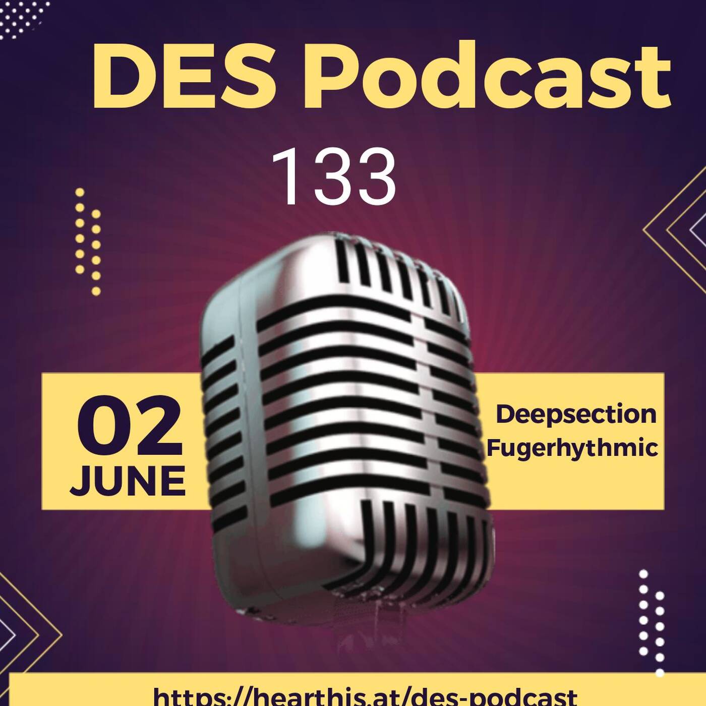 DES 133 (Resident) Deepsection & Fugerhythmic episode artwork