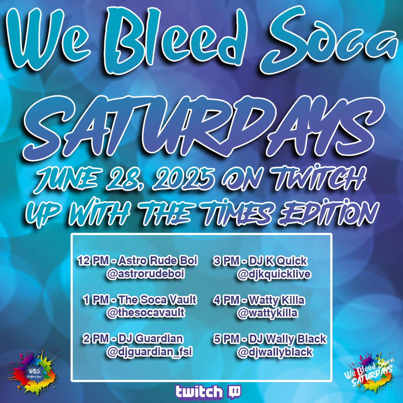 WEBLEEDSOCASATURDAYSRAIDTRAIN<2025 SOCA>Hosted By @thesocavault 3-4PMEST‼️(JUNE 28, 2025) episode artwork