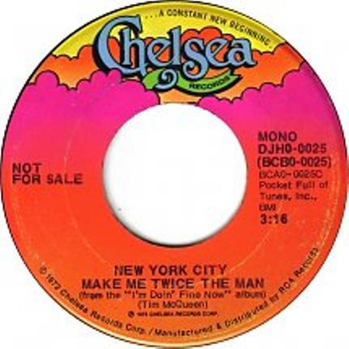 New York City - Make Me Twice The Man (Fade Promo 45 Stereo Clean) episode artwork