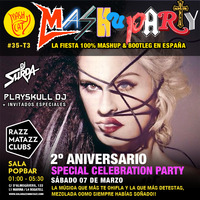 MashuParty #35 2n Aniversario - DJ Surda &amp; Playskull DJ (MashCat Team) &amp; Friends - PopBar Razzmatazz (2015/03/07) by MashCat