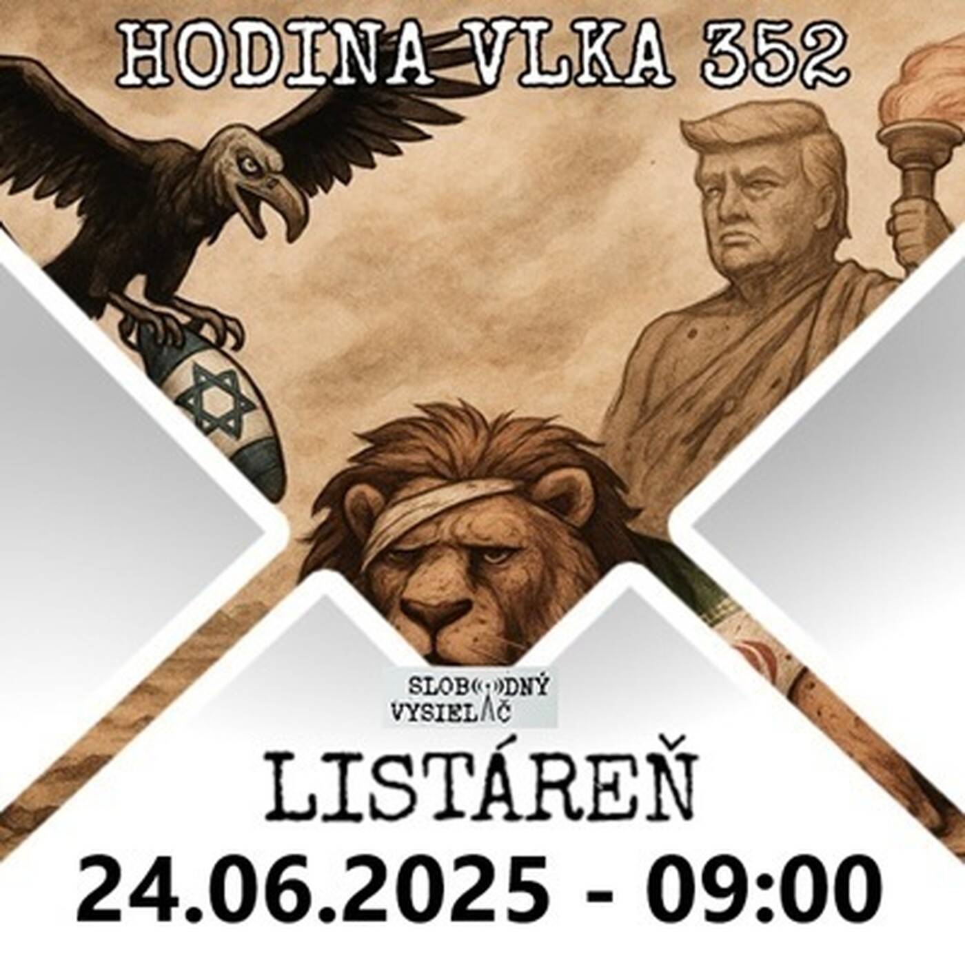 Hodina vlka 352 - 2025-06-24 Listáreň episode artwork