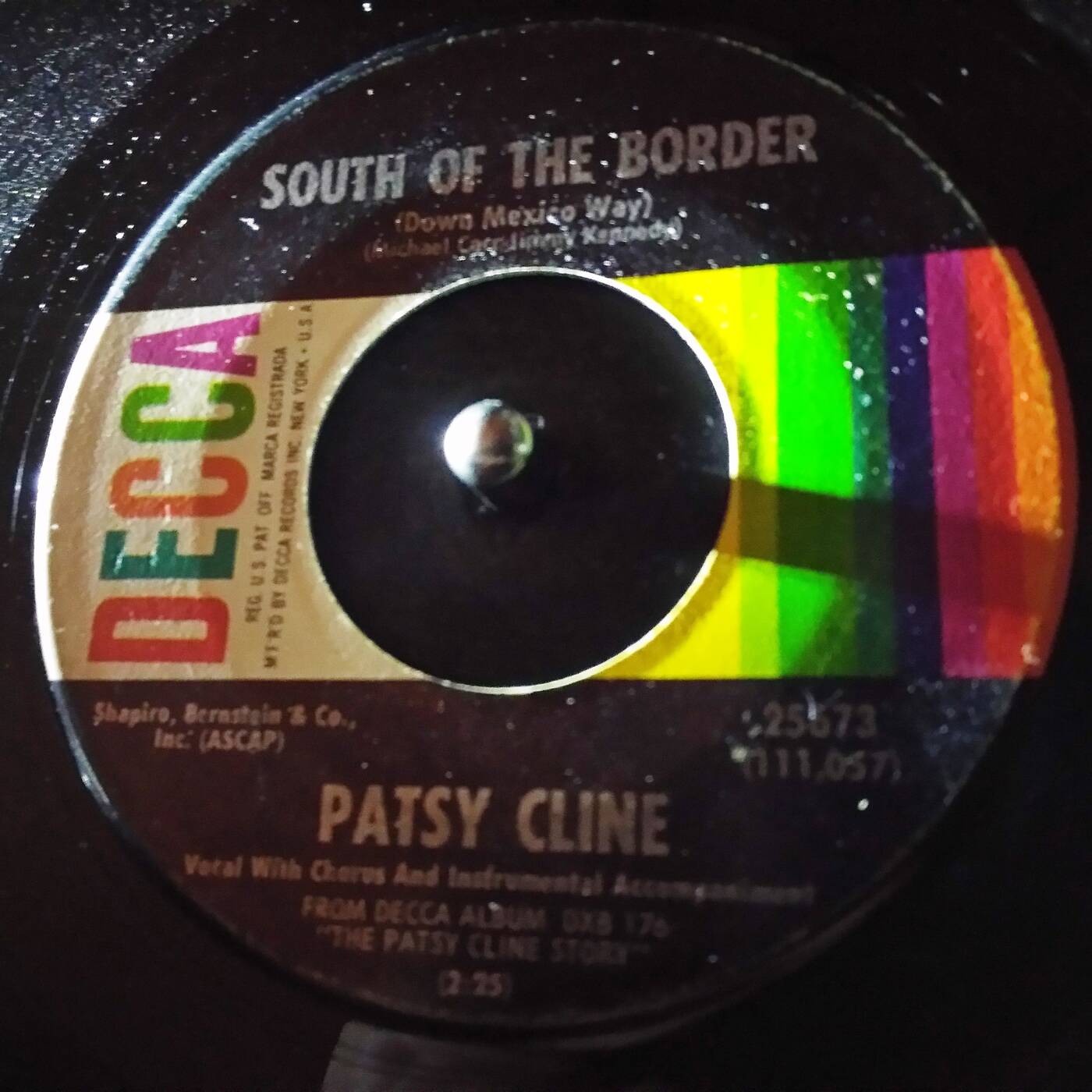 Patsy Cline - South Of The Border (Cold 45 Decca - Clean) episode artwork