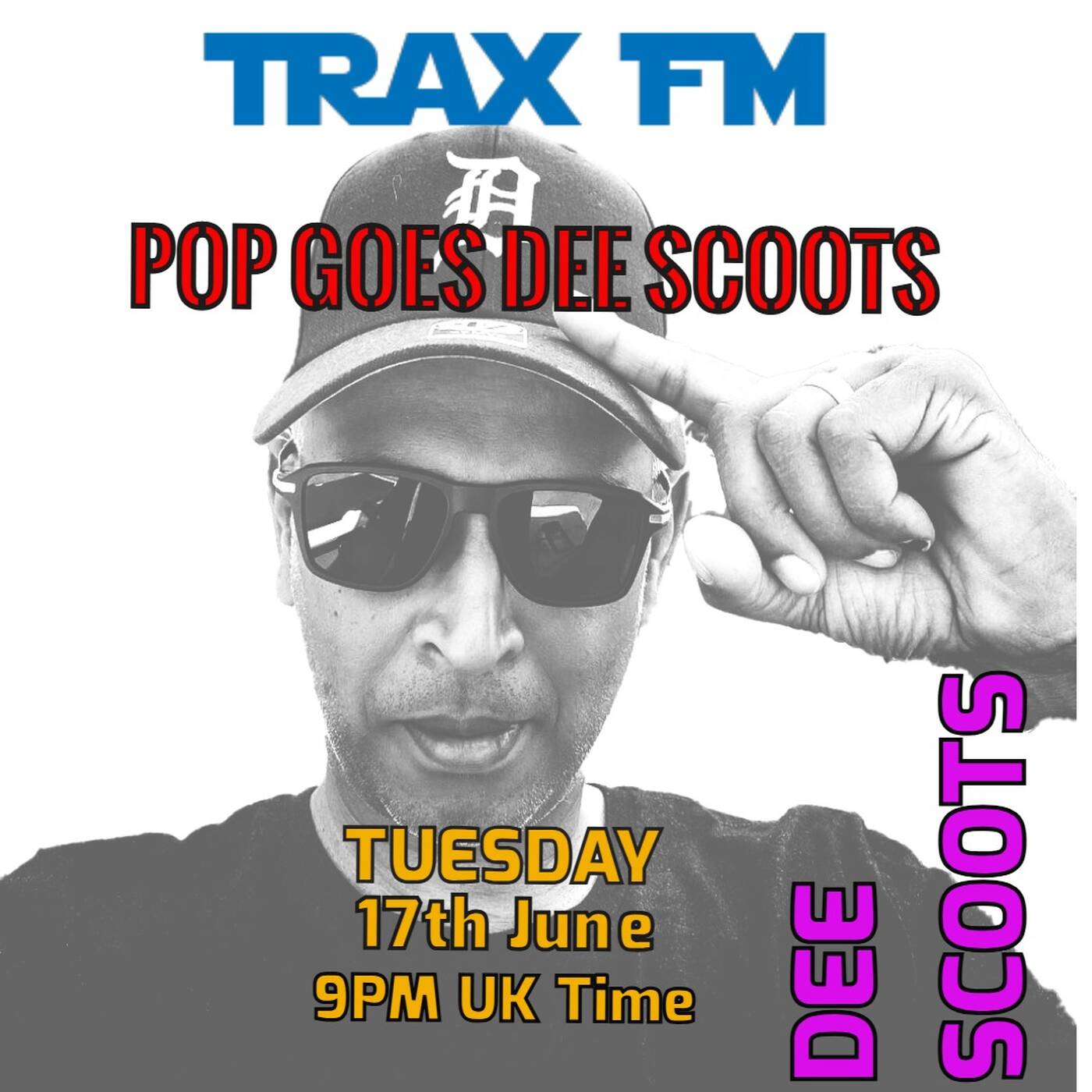 Dee Scoots - Pop Goes Dee Scoots Sessions Replay On www.traxfm.org - 17th June 2025 episode artwork