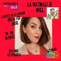 Joélia Fox-Artiste de la semaine Matinale de Will by Frequence Sillé