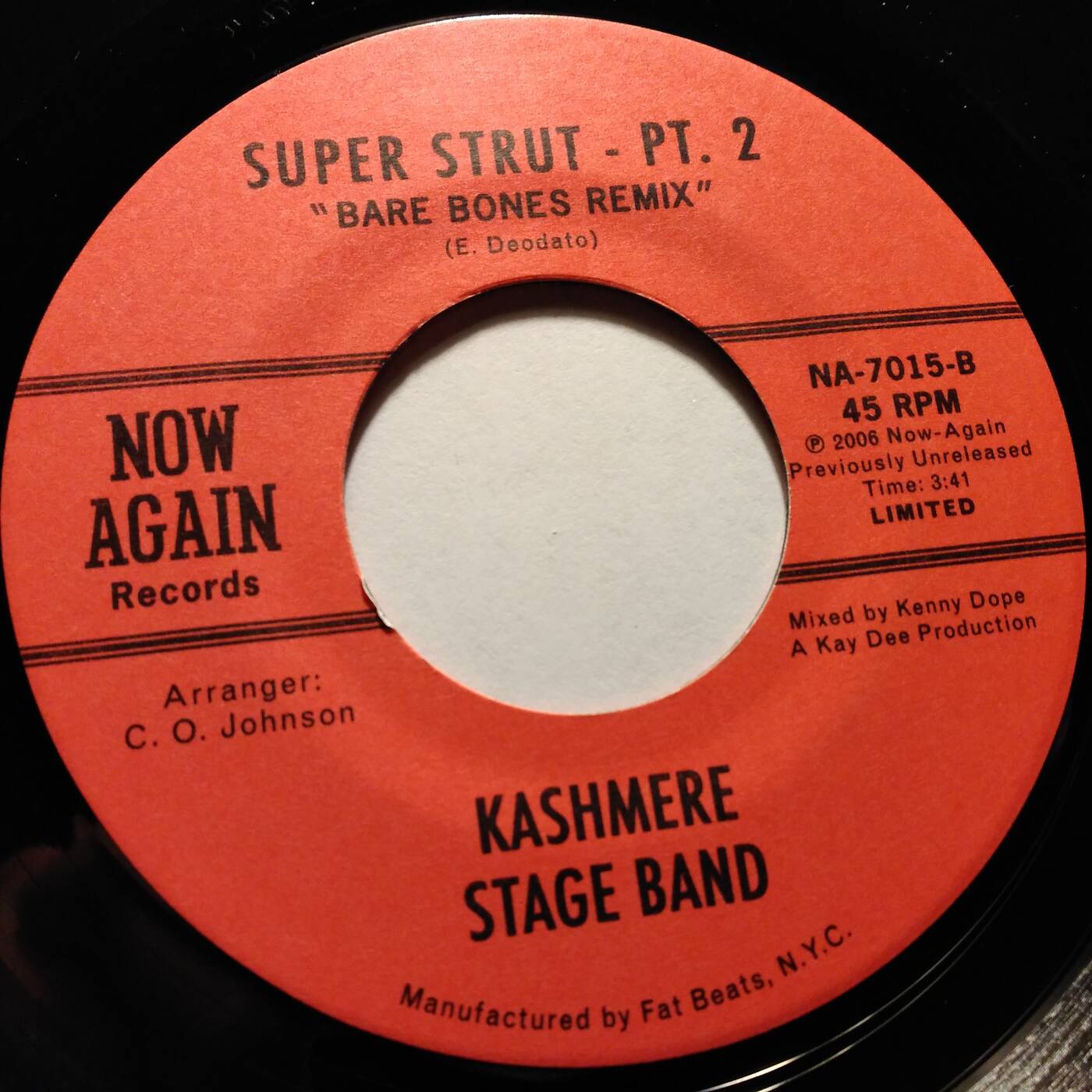 Kashmere Stage Band ‎– Super Strut (Cold 45 Barebones Unreleased Mix - Clean) episode artwork