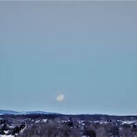 JFF 206 - Blue Eclipse by Johanne G Gagnon