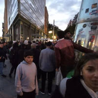 2023-10-15 Palastinenser-Demo Potsdamer Platz Interview 3 Frau erlebt Polizeigewalt by radio459