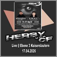 Herby van CF @Ebene 3 Kaiserslautern - 17.04.2026 (Klanglos, A.N.A.L.) by Herby van CF official