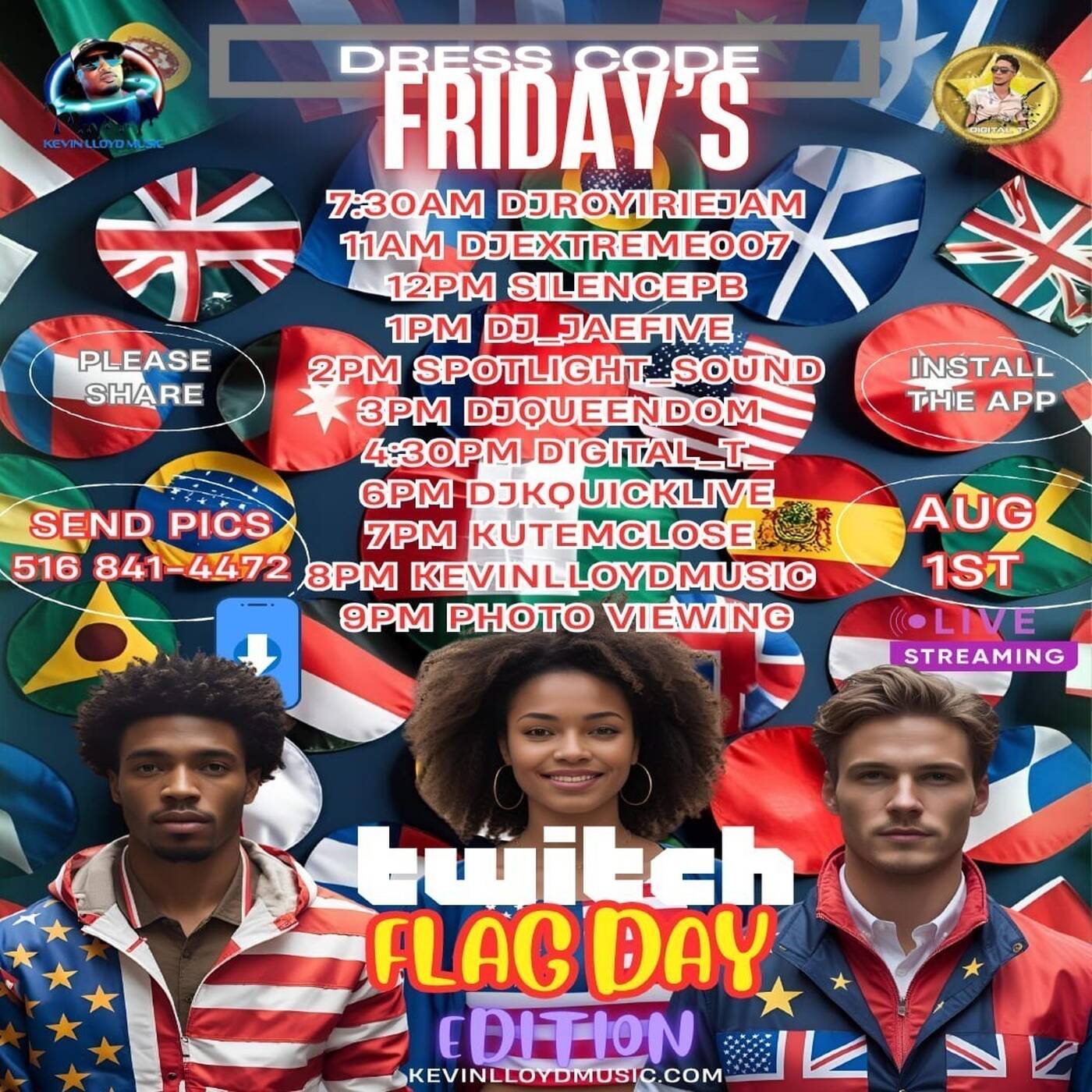 DRESSCODEFRIDAY'SRAID️TRAINFLAGDAYED Powered By @kevinlloydmusic 6-7PMEST‼️(AUG 01, 2025) episode artwork