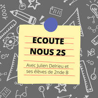 Ecoute nous 2s -Seconde B #1 by Frequence Sillé