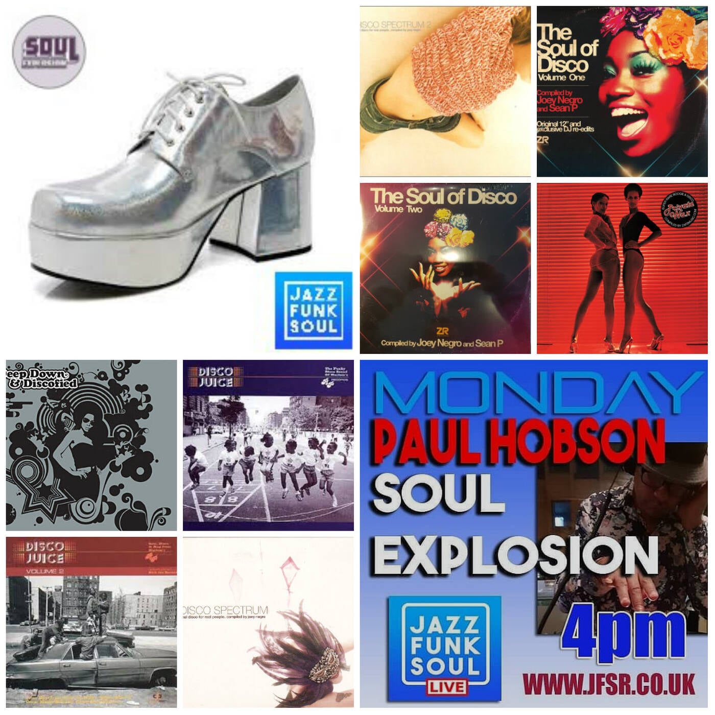 Soul Explosion - JFSR - Disco Compilations Vinyl Part 2 - 27th November 2023 episode artwork