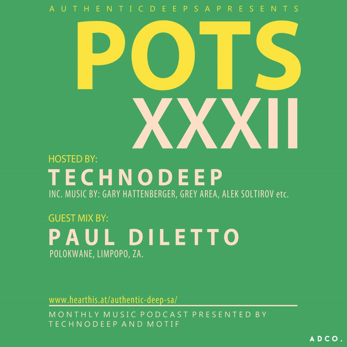 Portraits Of The Soul - XXXII (Guest Mix By Paul Diletto) episode artwork