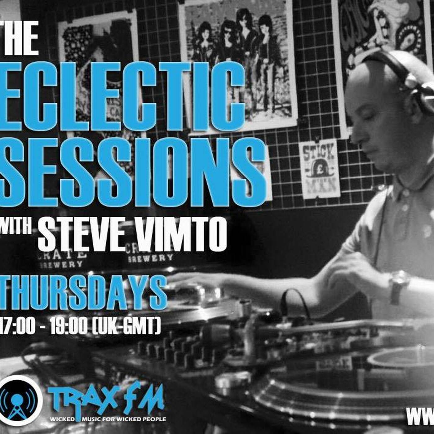Steve Vimto's Eclectic Sessions Replay On www.traxfm.org - 3rd February 2022 episode artwork