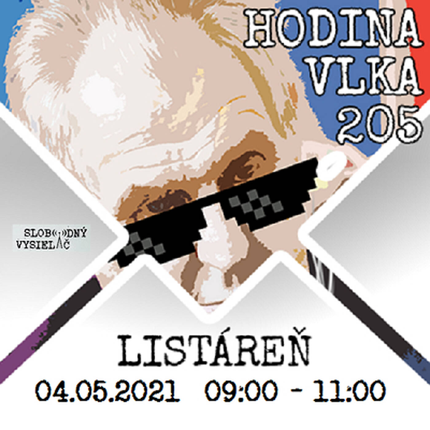 Hodina Vlka 205 - 2021-05-04 listáreň episode artwork