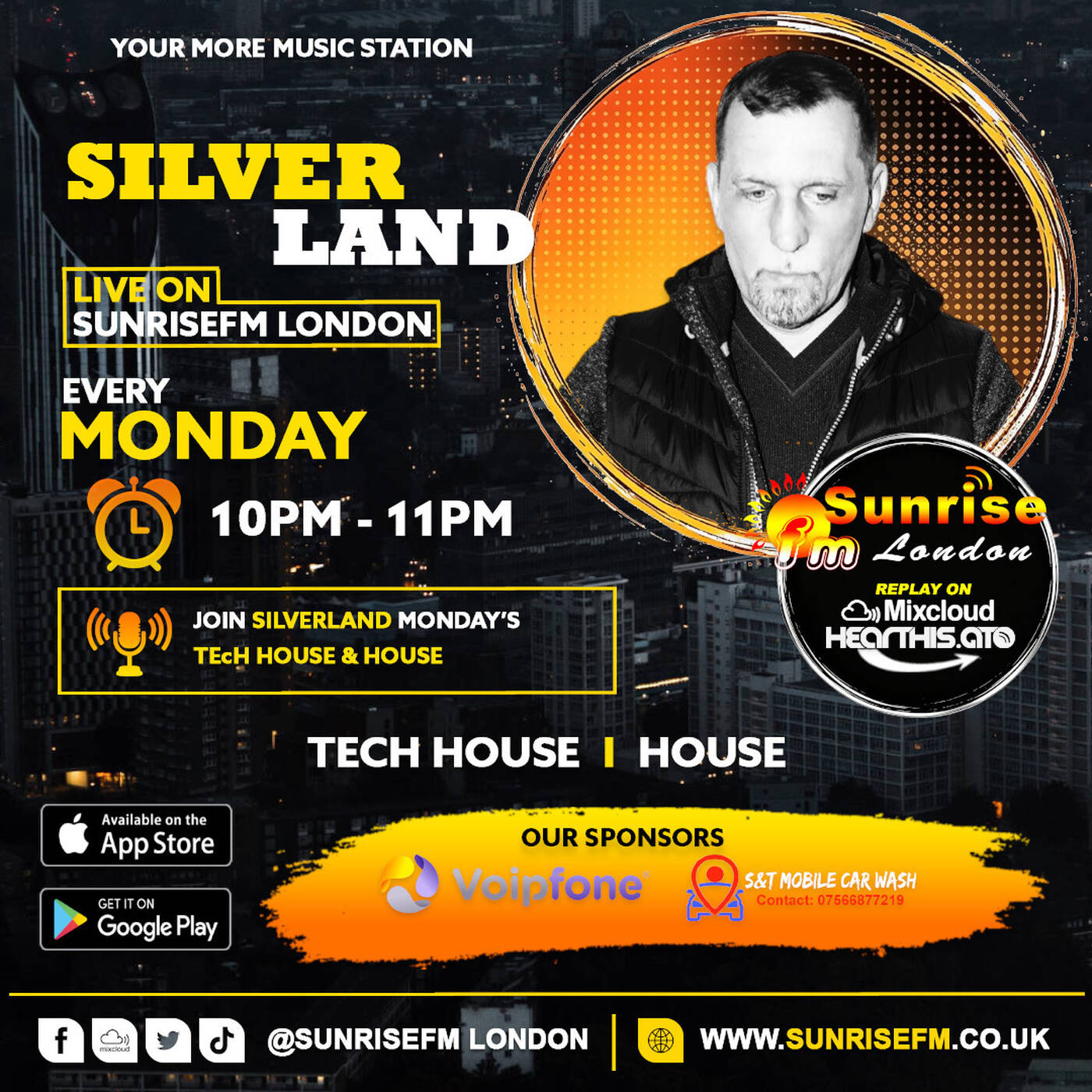 Silverland - Mon 10th Aug 2026
