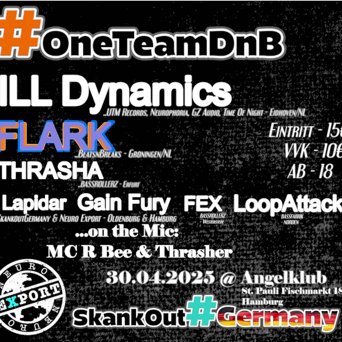 flark liveset @ SkankOut Neuro Export Sessions [Angelklup - Hamburg - Germany 2025-05-01] episode artwork
