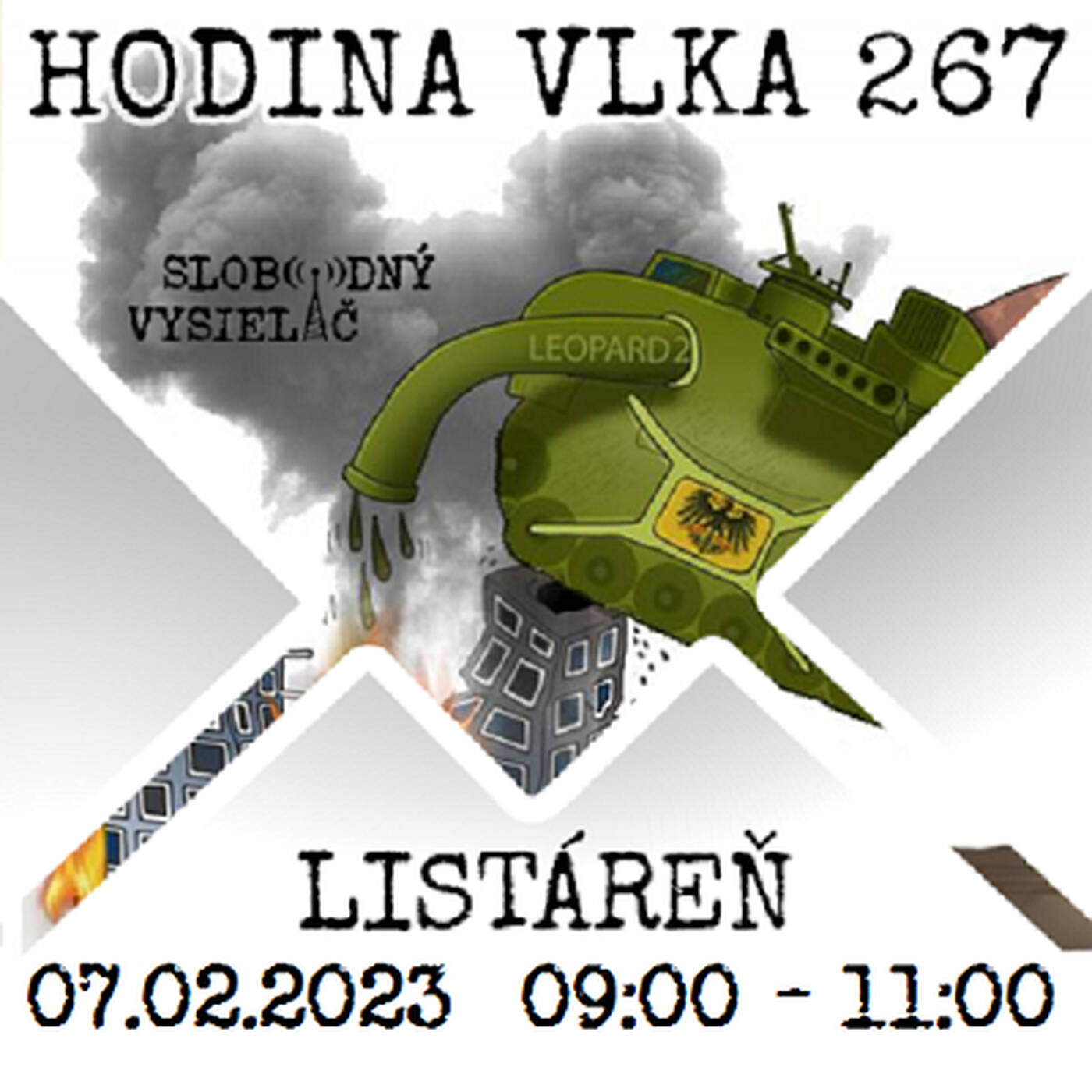 Hodina vlka 267 - 2023-02-07 listáreň episode artwork
