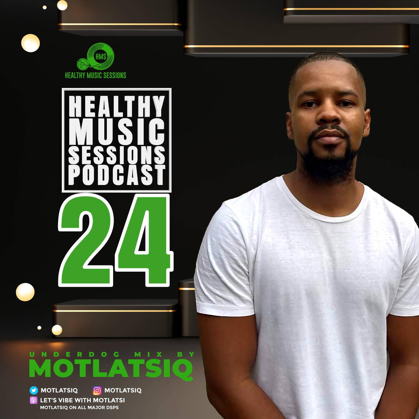 Healthy Music Sessions Podcast 024(Underdog Mix)by MotlatsiQ episode artwork