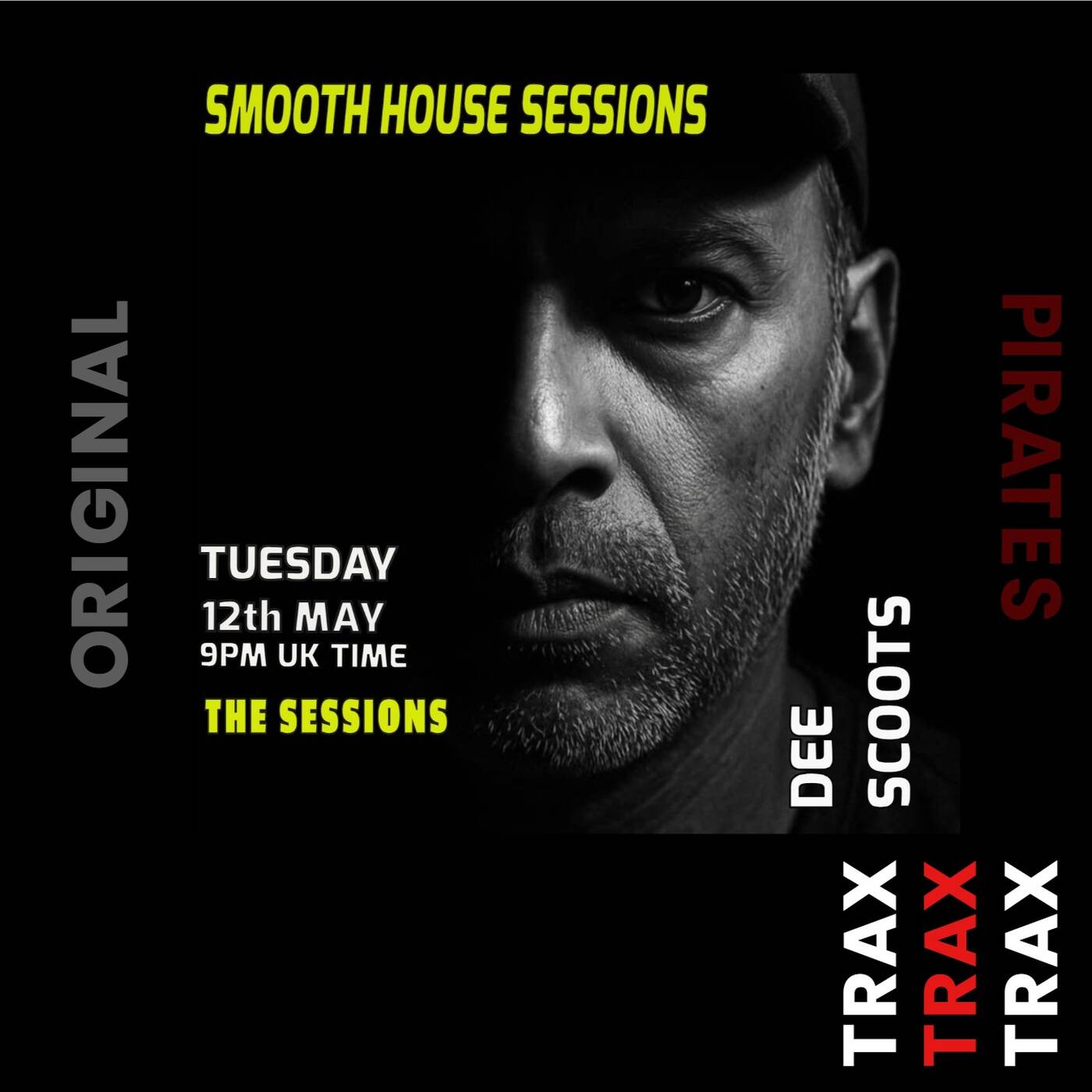 Dee Scoots - Smooth House Sessions Replay on www.traxfm.org - 12th May 2026 episode artwork