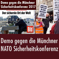 Demonstration gegen die NATO Sicherheitskonferenz in München (18.02.2017) by eingeschenkt.tv