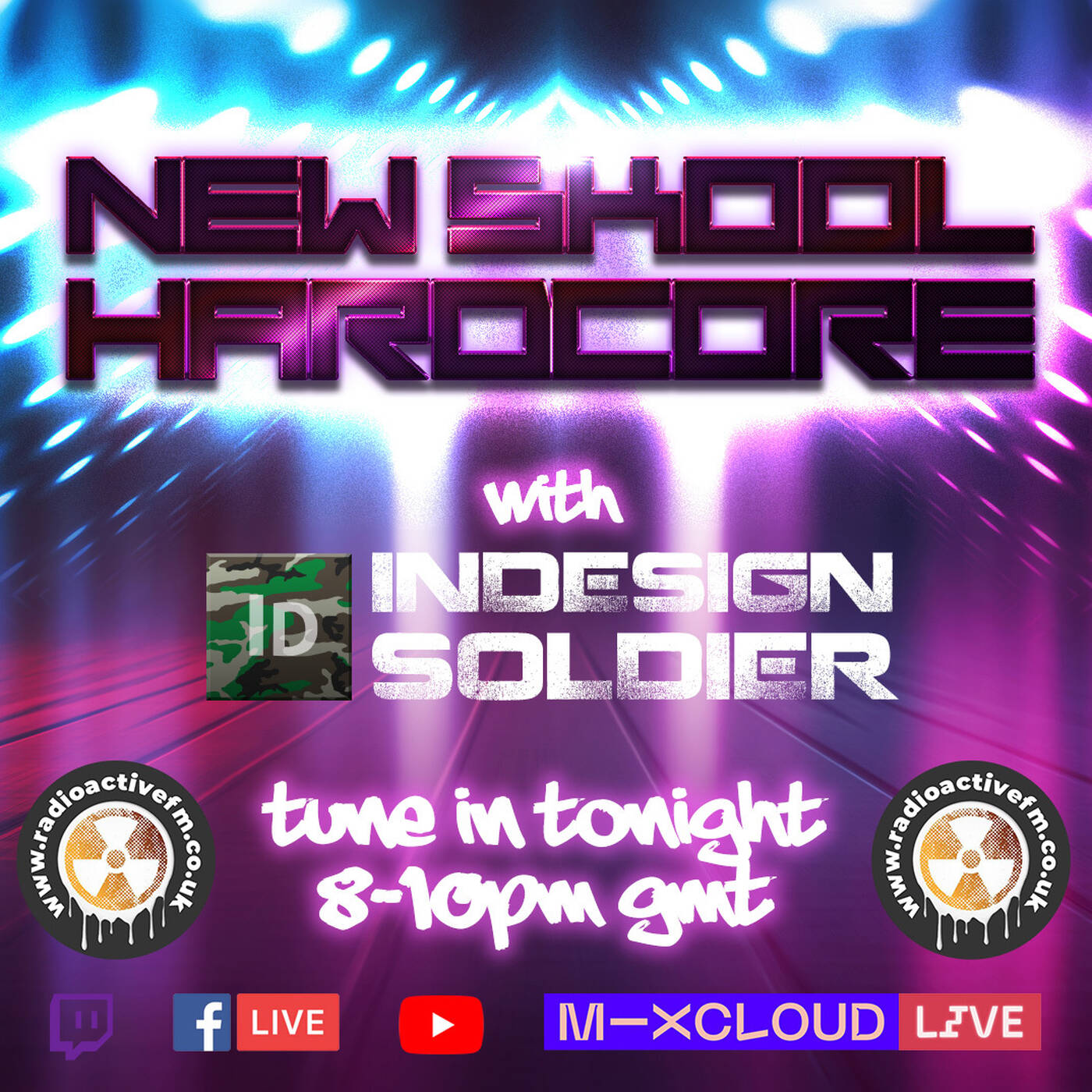 Indesign Soldier | New Skool Hardcore | 130421 episode artwork