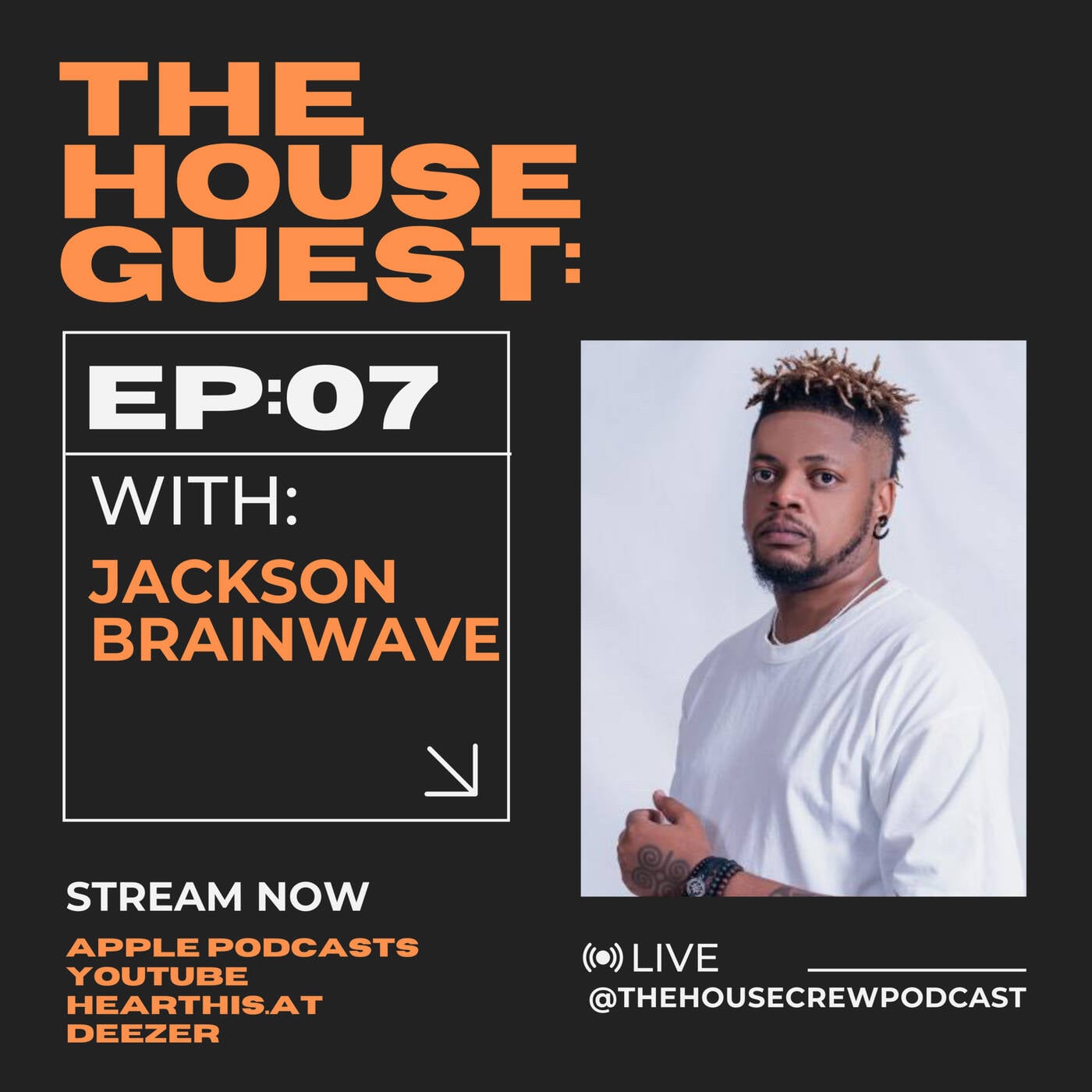 Afro House Mix | The House Guest : Jackson Brainwave 007