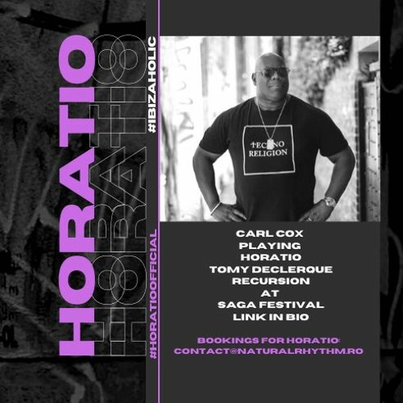 CARL COXPLAYING HORATIO TOMY DECLERQUERECURSIONAT SAGA FESTIVAL episode artwork