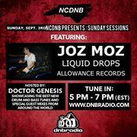 NCDNB Sunday Sessions - 09/03/17 - Joz Moz Guest Mix by Doctor Genesis