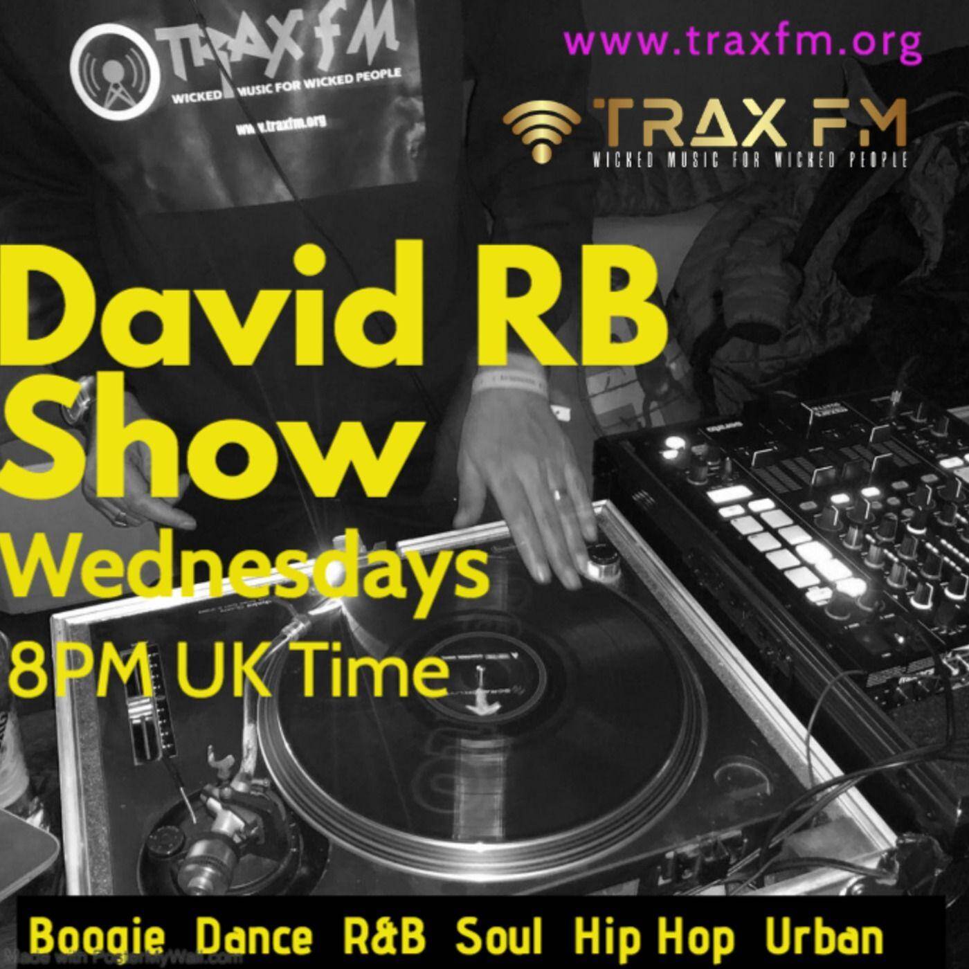 David RB Show Replay On www.traxfm.org - 9th August 2023 episode artwork