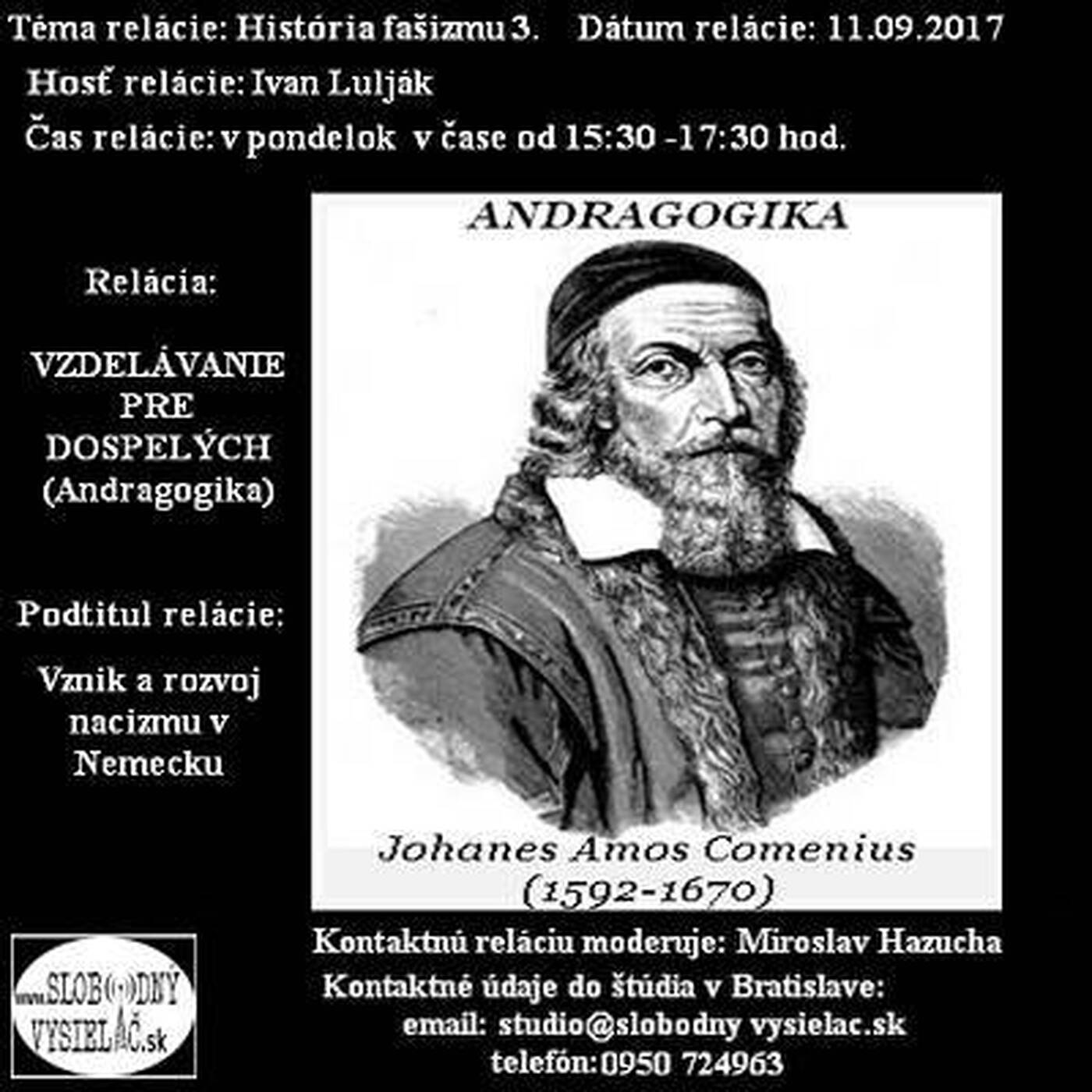 Vzdelávanie pre dospelých 64 - 2017-09-11 Vznik a rozvoj na nacizmu episode artwork
