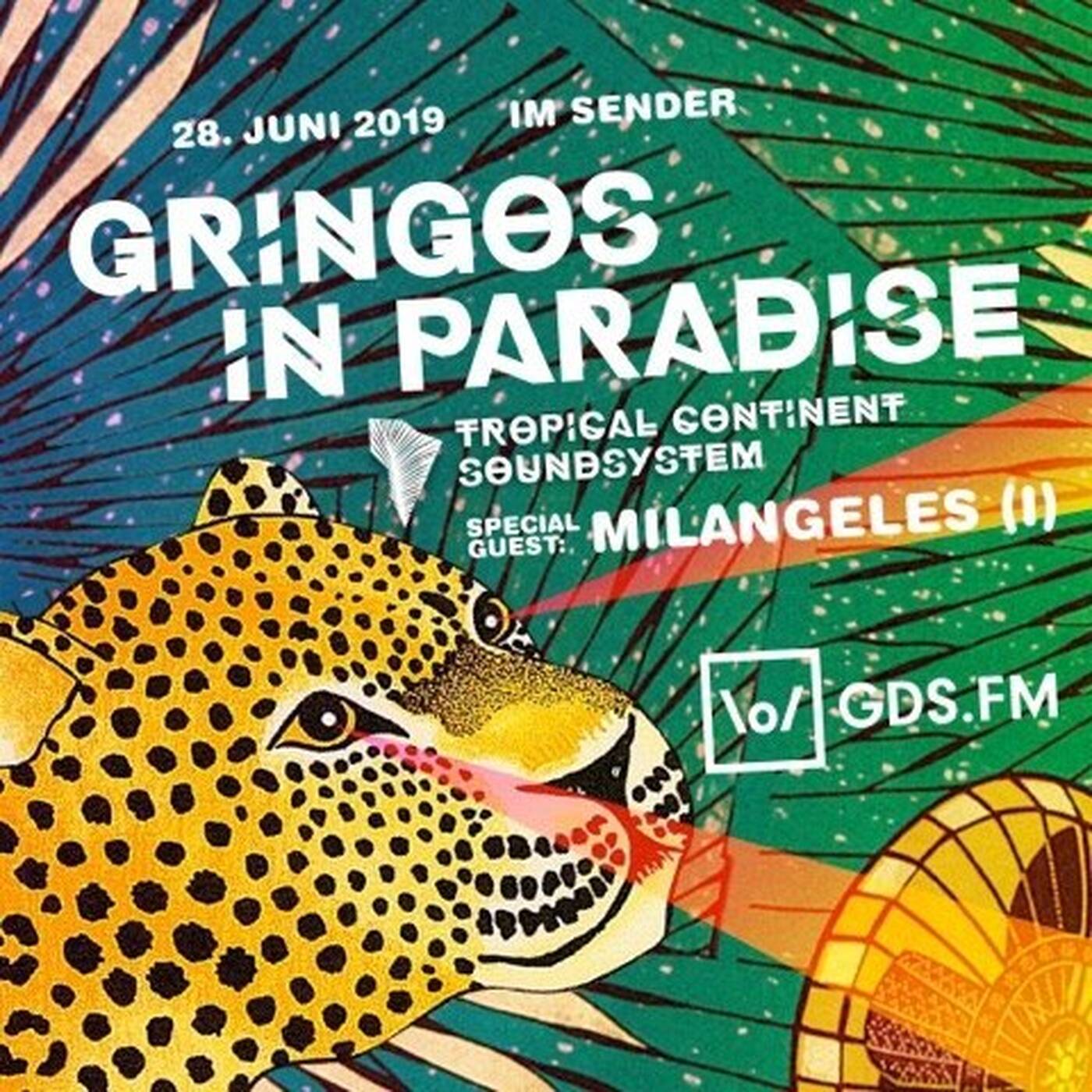 GRINGOS IN PARADISE MIT TROPICAL CONTINENT SOUNDSYSTEM UND SPECIAL GUEST MILANGELES episode artwork