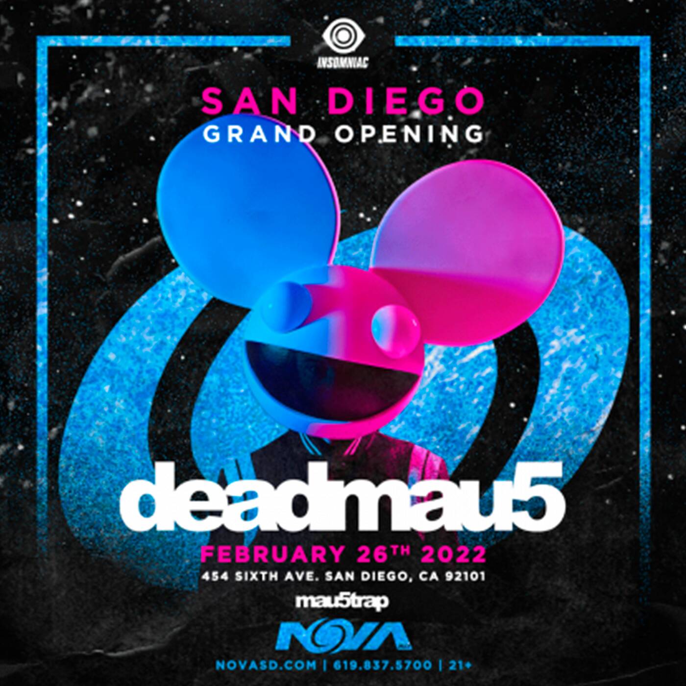Deadmau5 - Live @ Nova SD San Diego, United States - 26.02.2022 episode artwork