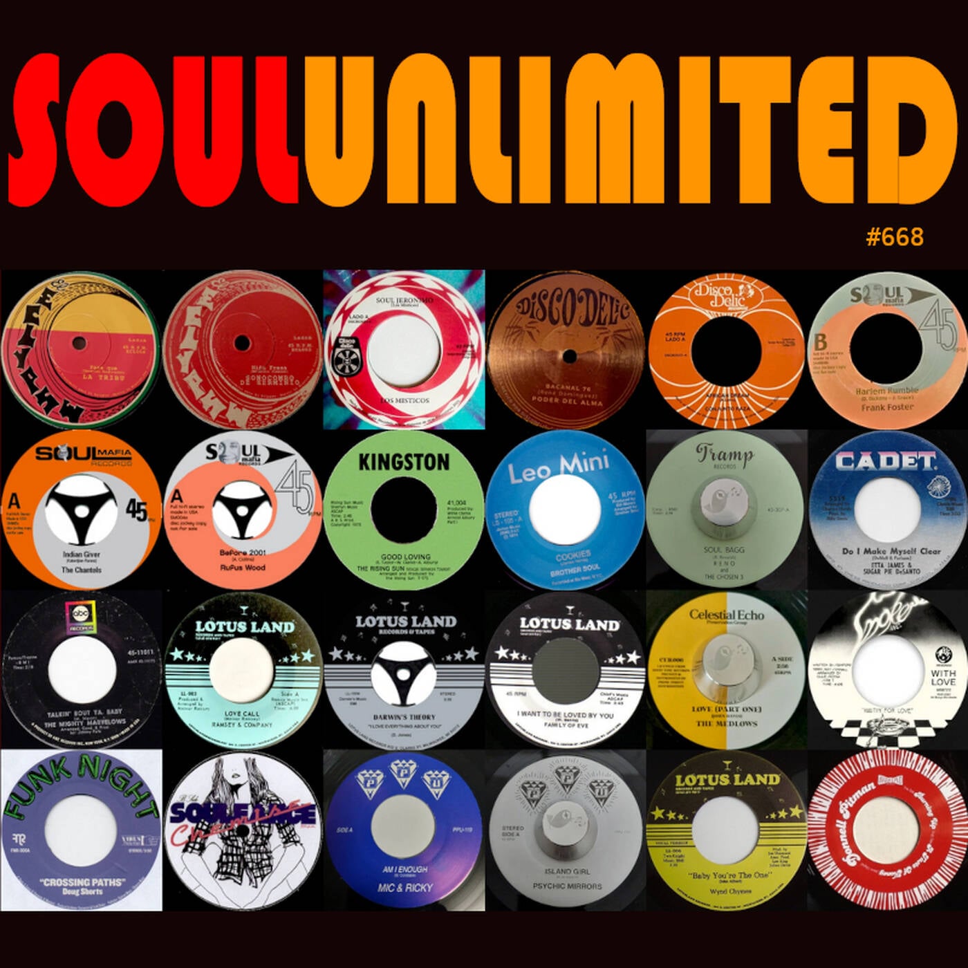 SOUL UNLIMITED Radioshow 668 episode artwork