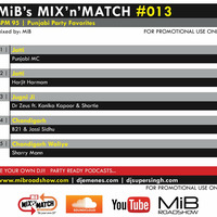 MIB MIX-N-MATCH #013 [ 95 BPM ] MIBROADSHOW-COM by MIB Roadshow
