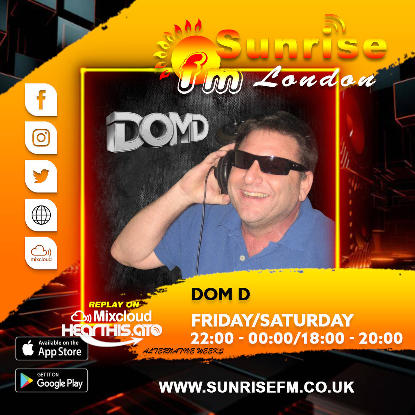 Dom D - Sat 10th May 2026 episode artwork