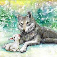 Vilks kopā ar jēru | Adventa kalendārs | RML S08E09 | Māsa Gunta | 05.12.2022 by Radio Marija Latvija