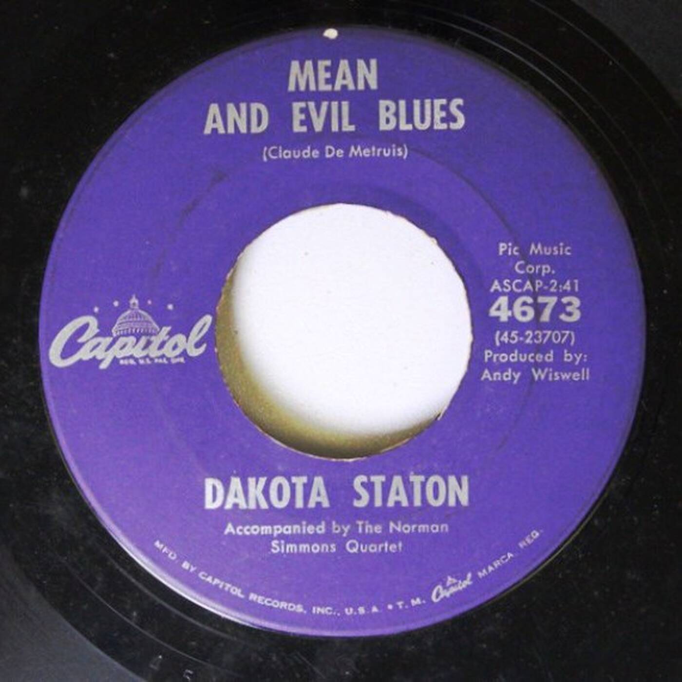 Dakota Staton - Mean And Evil Blues (Cold Mono 45 - Clean) episode artwork