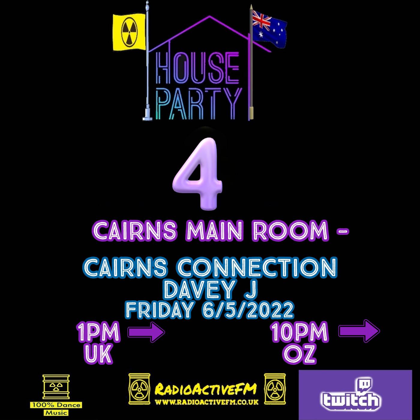 Cairns Connection House Party 4 - 6th May 2022 episode artwork