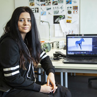 Gaming-Design animierte zur Hundeprothese by HAWK Radio