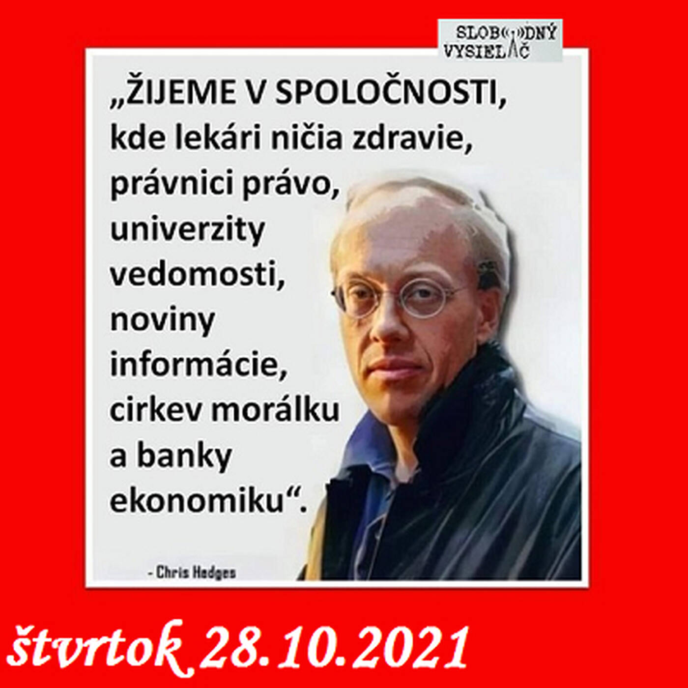 Spirituálny kapitál 381 - 2021-10-28 „Spoločnosť alebo spoloneresť“ episode artwork
