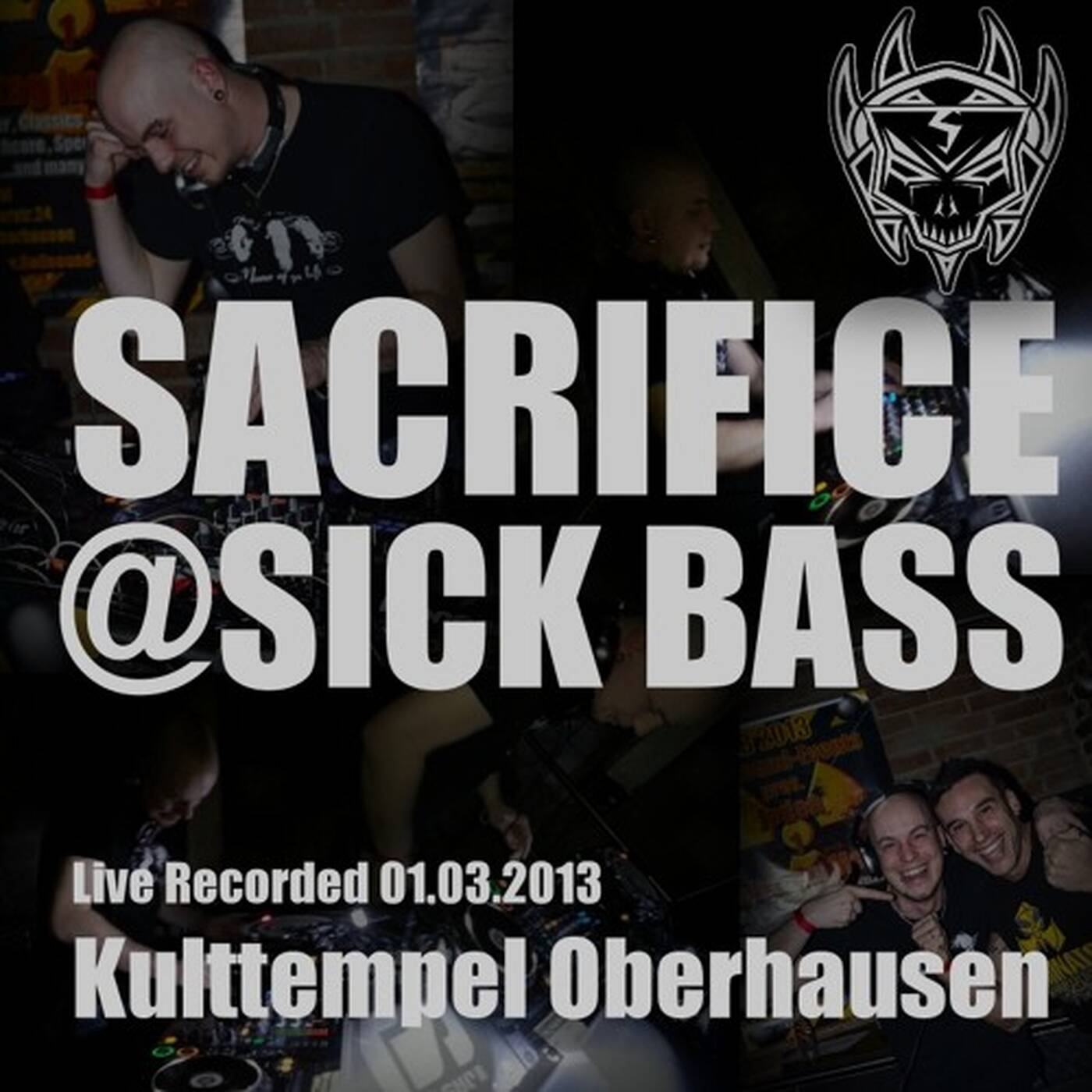 DJ Sacrifice at Sick Bass 01.03.2013 Kulttemepel Oberhausen