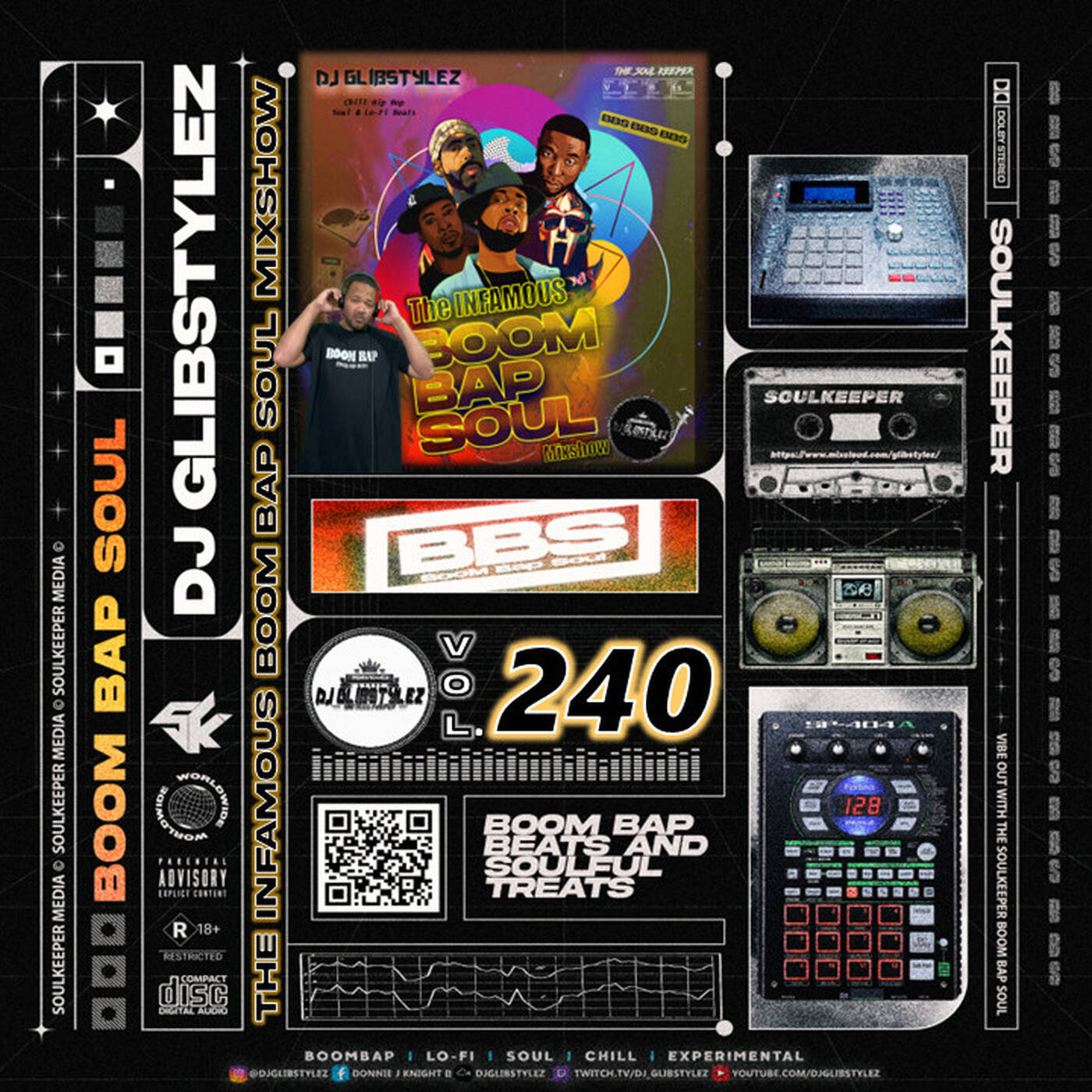 The INFAMOUS Boom Bap Soul & Underground Bangerz Hip Hop Mixshow