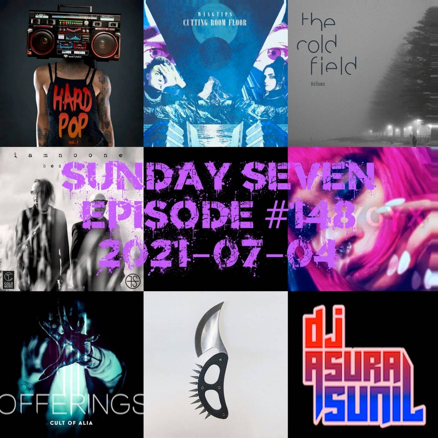 DJ AsuraSunil's Sunday Seven Mixshow #148 - 20210704 episode artwork
