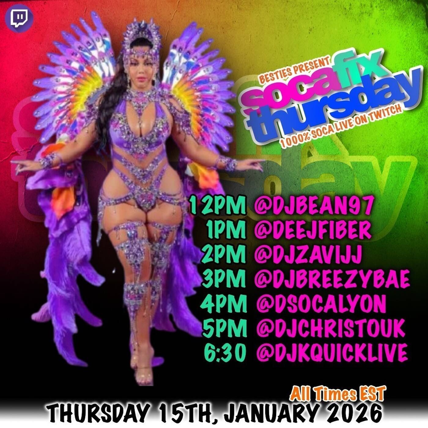 SOCA FIX THURSDAYRAIDTRAIN Hosted By BESTIES 6:30-8PMEST‼️(JAN 15, 2026) episode artwork