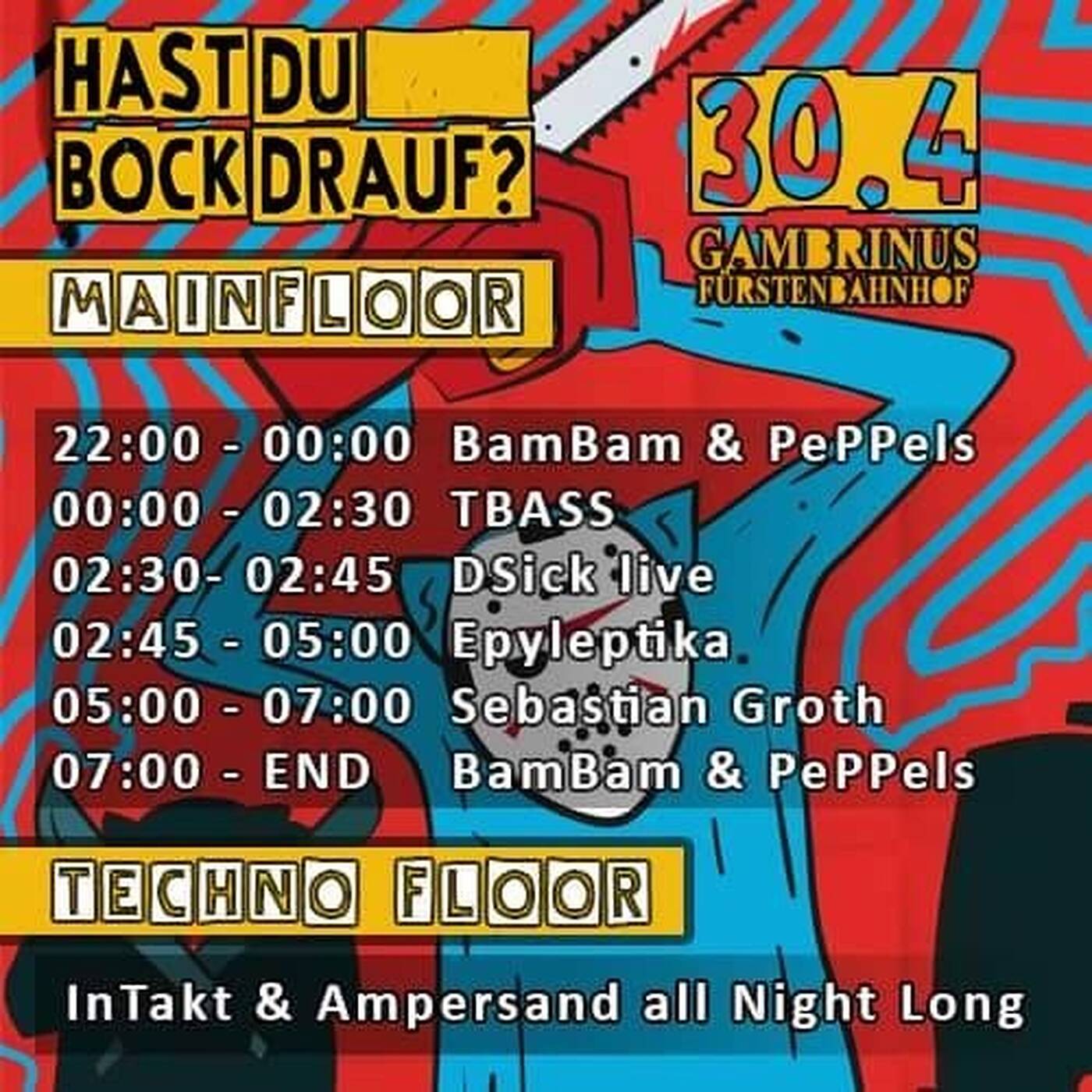 BamBam & PEPPels @ Hast Du Bock Drauf?  |  Gambrinus - Bad Homburg  |  30.04.2016 episode artwork
