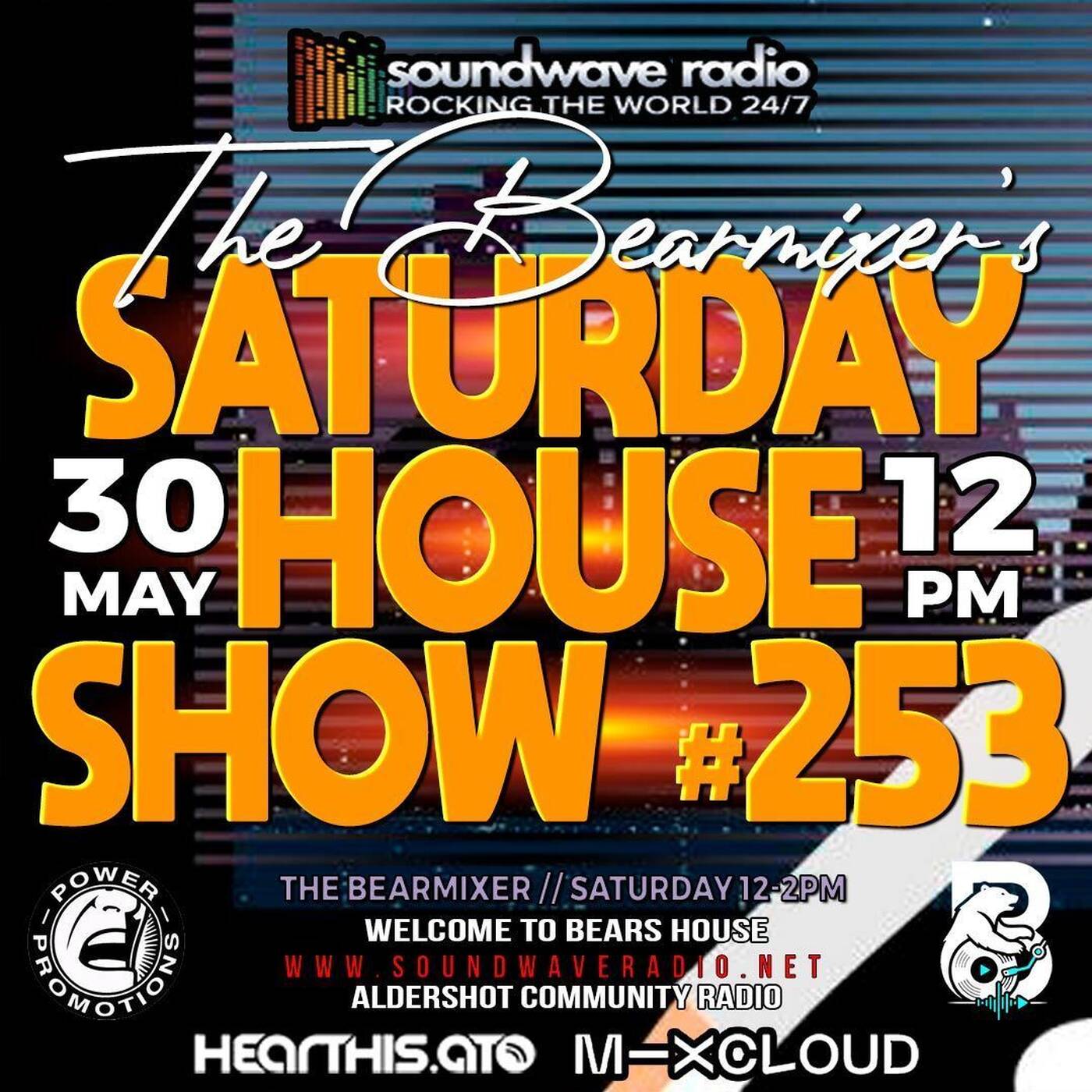 Soundwave Radio Saturday House Show #253 - 30th May 2026 episode artwork