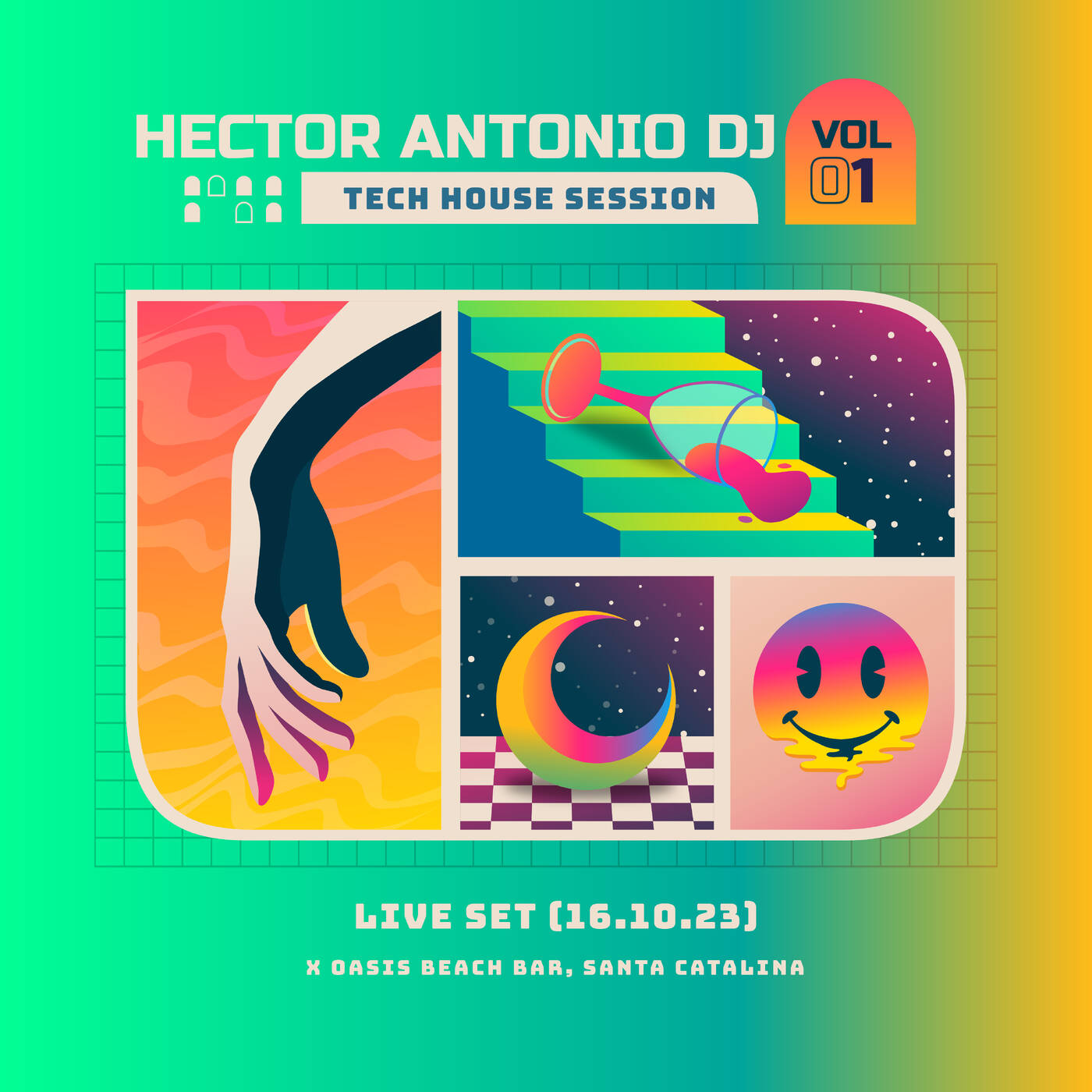 TECH HOUSE SESSION VOL.1 ❌ @Oasisbeachcatalina