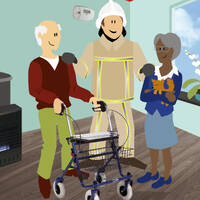 Podcast 6: verminderd zelfredzame ouderen by Samen Brandveilig