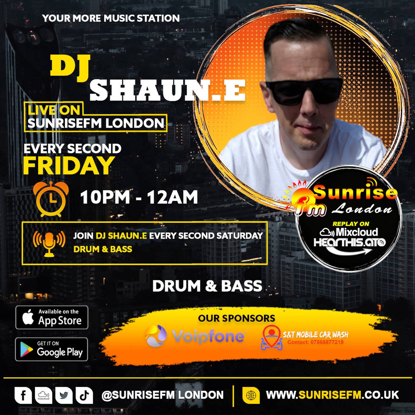 DJ Shaun.E - Fri 24th July 2026